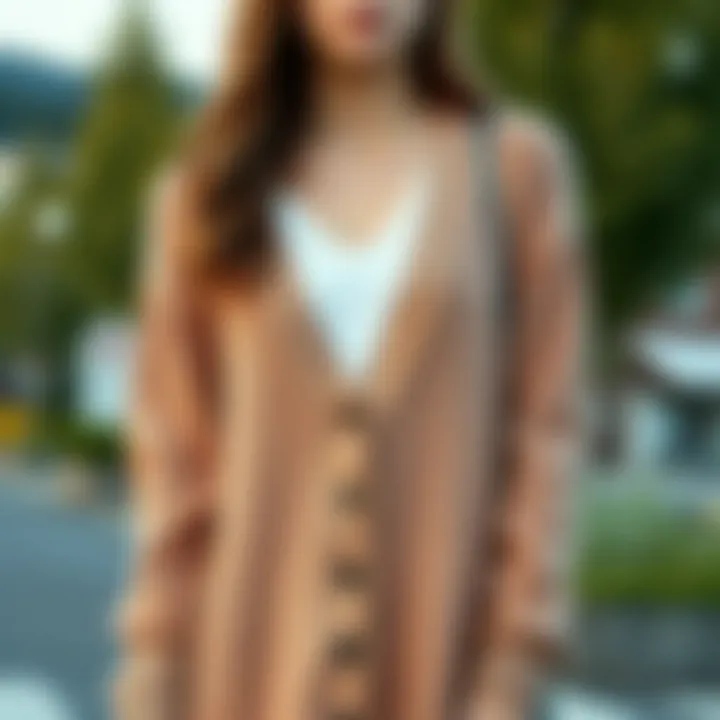 Sustainable Fashion in Long Cardigans Sustainable fashion elements in long cardigans