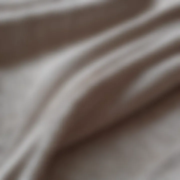 Close-up of fabric texture showcasing ribbed design