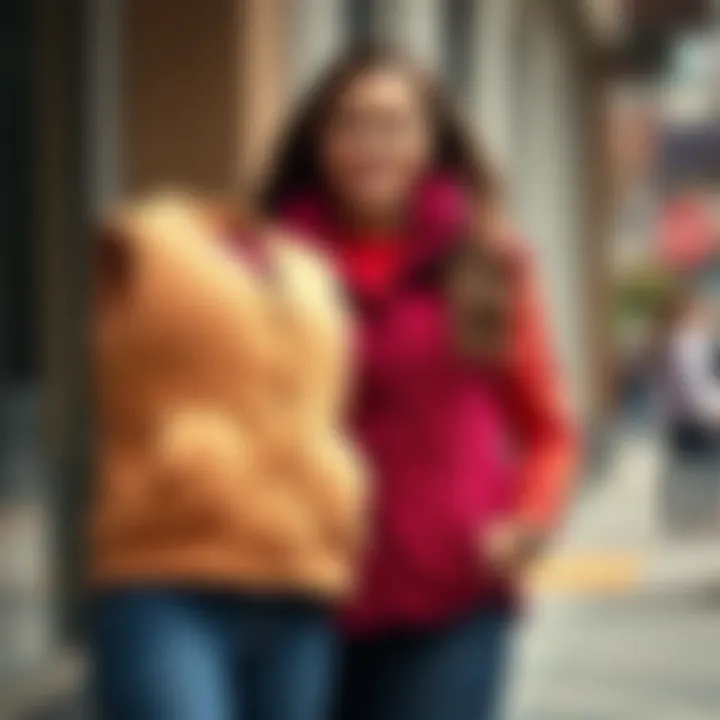 Sustainable fashion choices displayed with eco-friendly fleece vests