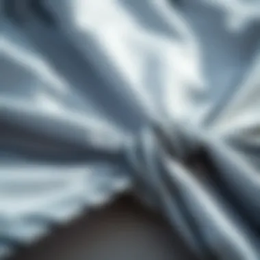 Quality Fabric and Comfort Close-up of the fabric used in the high waisted bikini swimsuit