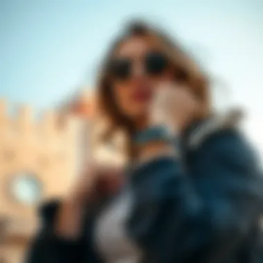 Elevating Casual Style with Fitbit Versa Bands Fitbit Versa band enhancing casual outfit