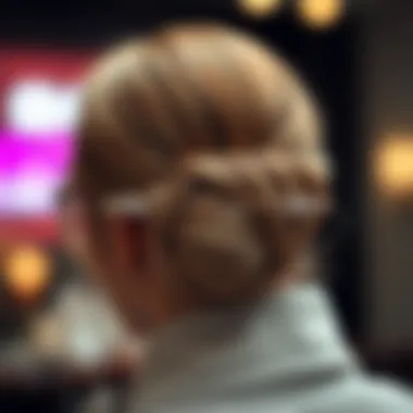 Unique hairpin design for a stylish look