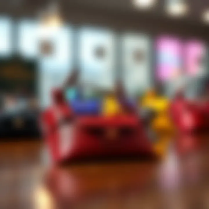 Stylish foldable eyeglass case in various colors