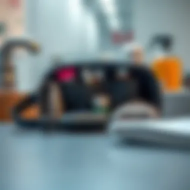 Functional Design of Toiletry Bag Well-organized toiletry bag showcasing functionality