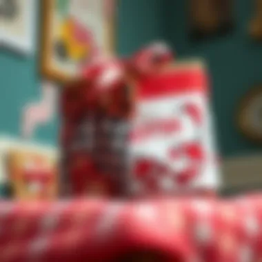 Playful gift presentation of personalized boxers