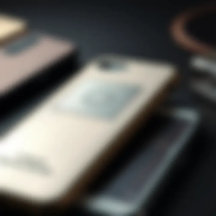 Diverse Material Choices Selection of different materials used for laser engraved phone cases