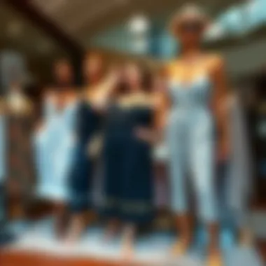 Styling Plus Size Romper Dresses with Accessories A collection of plus size romper dresses displayed with styling accessories