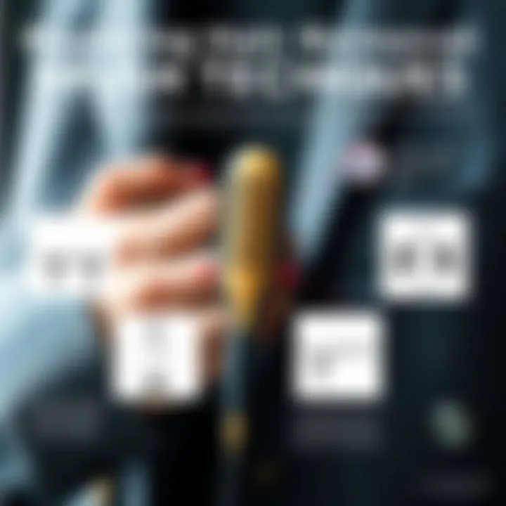 Mastering Hair Removal Brush Techniques Diagram demonstrating optimal techniques for using hair removal brushes on garments