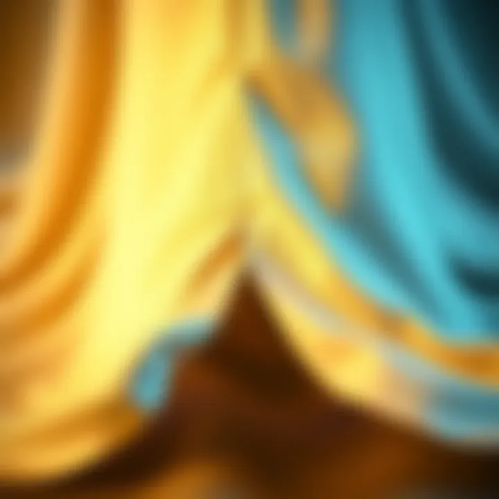 Elegant fabric showcasing the craftsmanship of front-slit pants