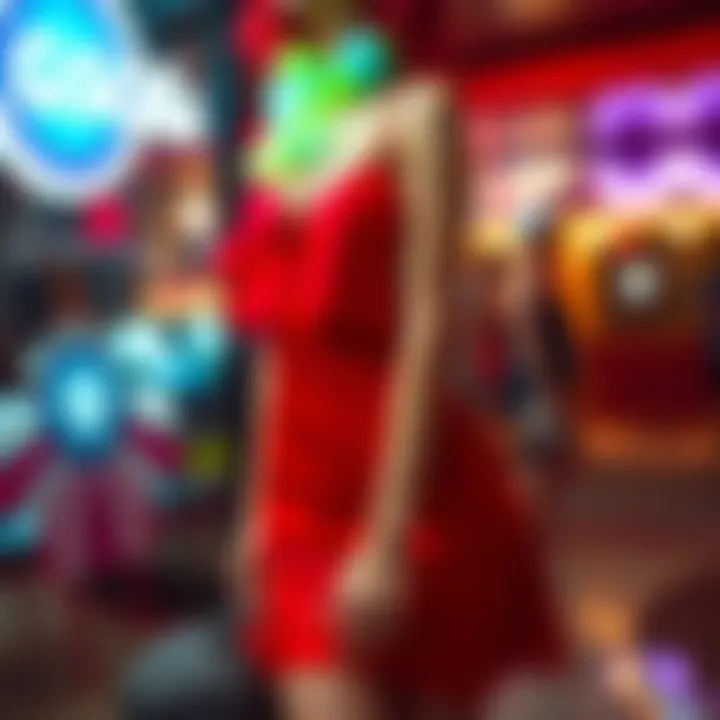 Bold and Beautiful: The Red Mini Dress Vibrant red mini dress perfect for a night out