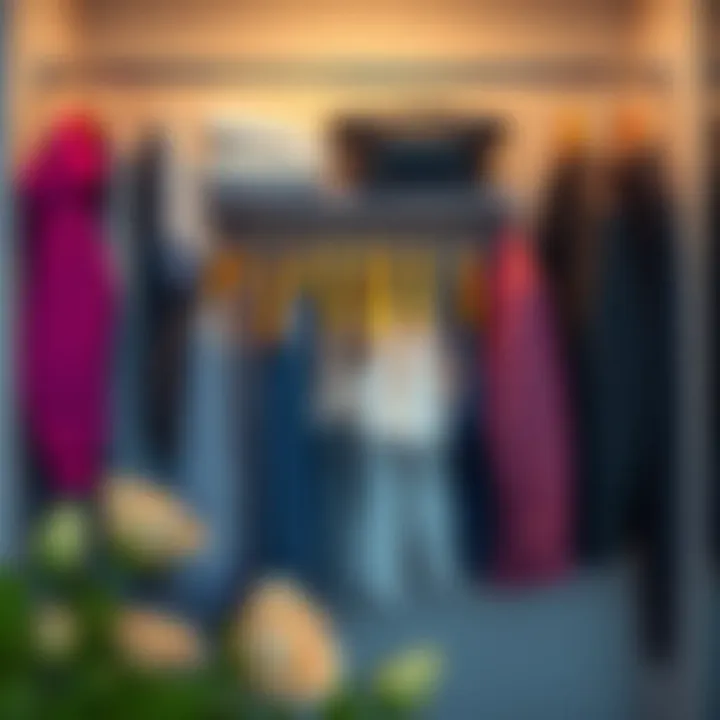 Space-Saving Design of Zippered Hanging Storage Space-saving design of zippered hanging storage