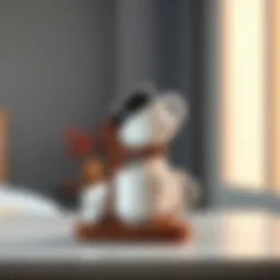 Elegant stackable mug holder showcasing modern design