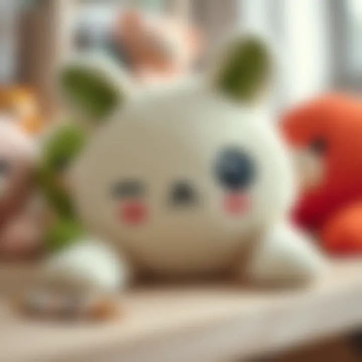 Eco-friendly materials used in the creation of plush toys