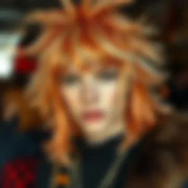 Contemporary fashion trends incorporating hippie wigs