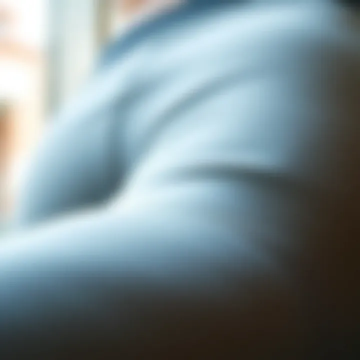 Close-up view of fabric textures used in sexy back leggings