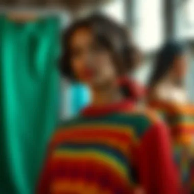 Sustainable materials used in the production of the dress