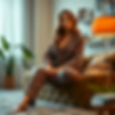 Chic loungewear styling featuring cheetah pajamas