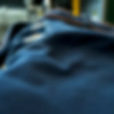 Sustainable denim production techniques