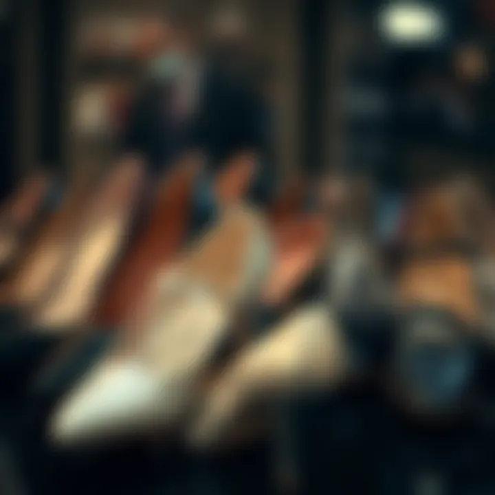 A Variety of Styles: The Supper Shoe Collection Different styles of supper shoes displayed together