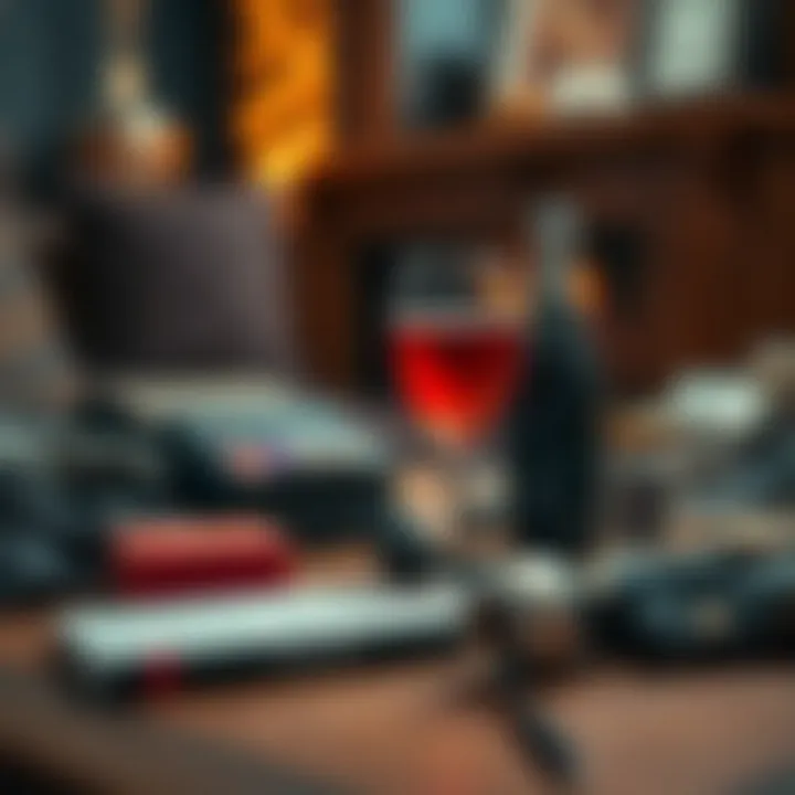 Comfort items for hangover ease