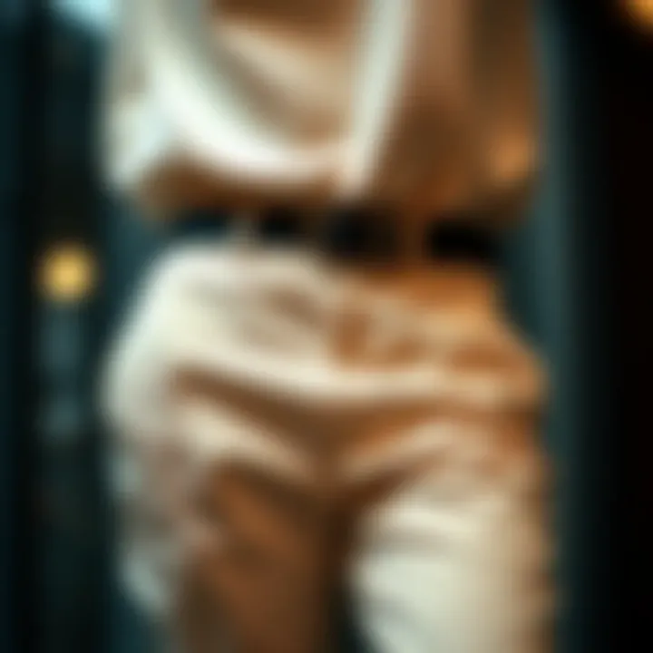 Stylish applications of pants clasps in casual wear