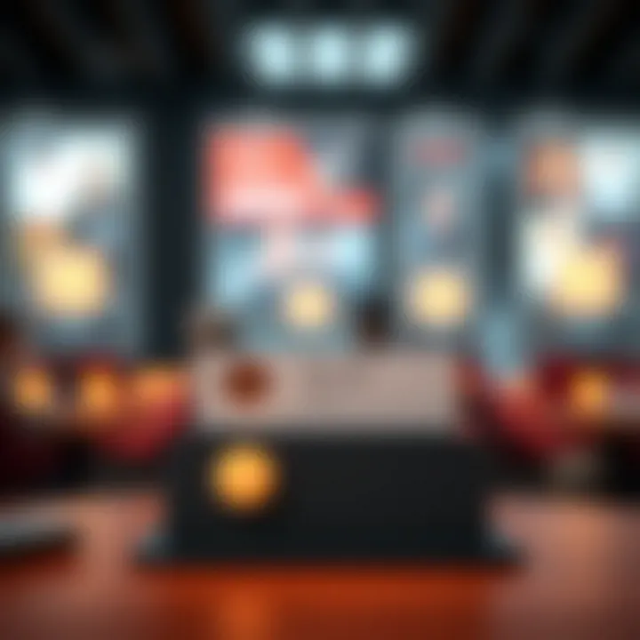 Close-up of a stylish work card holder integrated with personal style