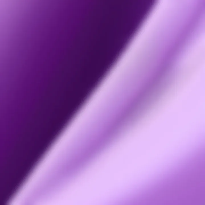Close-up of lilac fabric showcasing texture and quality