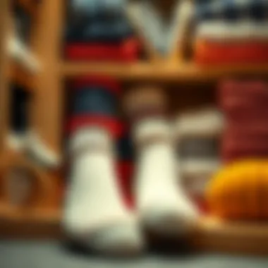 Effective Techniques for Sock Management Practical tips illustrated through effective sock organization techniques.