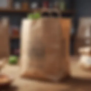 Best Practices for Food Storage Infographic illustrating best practices for food storage in paper bags