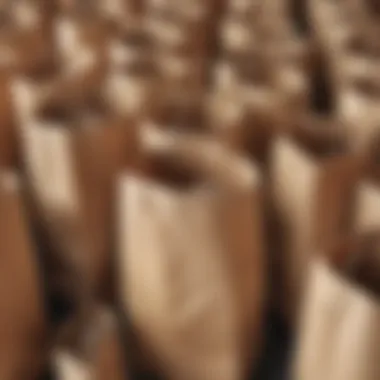 Environmental Benefits of Paper Bags Visual representation of environmental benefits of using paper bags