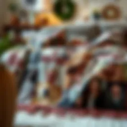 A cozy blanket featuring a collage of cherished memories between partners.