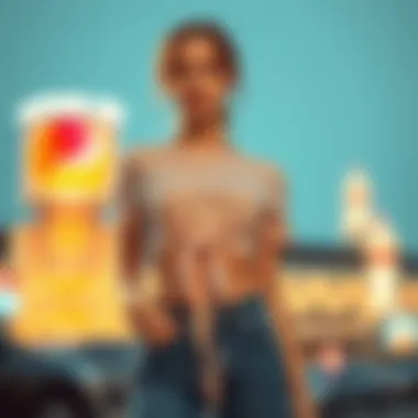 Chic Self-Tie Crop Top Look Chic self-tie crop top styled with high-waisted jeans