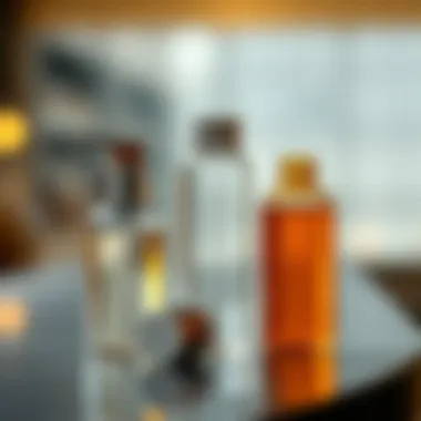 Mini refillable bottles in various applications