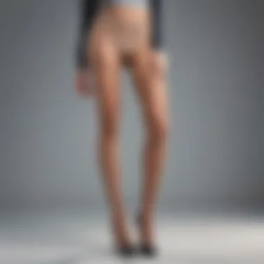 Casual Outfit with Leg Slimming Pantyhose Stylish outfit featuring leg slimming pantyhose for casual occasion