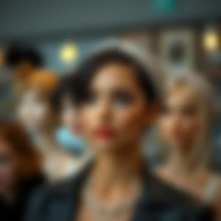 Eco-friendly options of short headband wigs displayed with sustainable materials