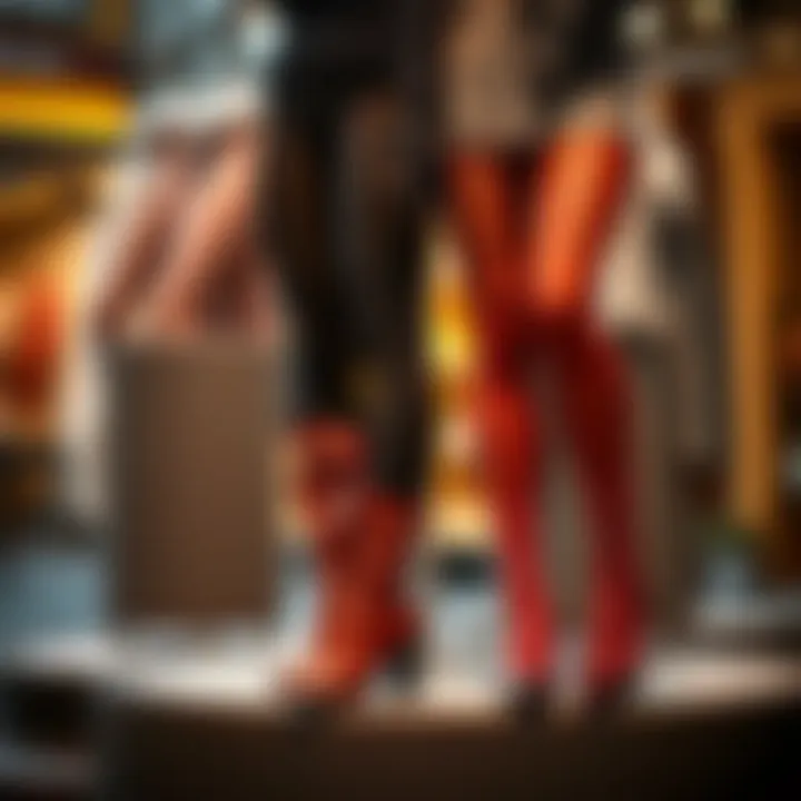 Fashionable Warm Panty Hose Styles Elegant display of warm panty hose showcasing various styles