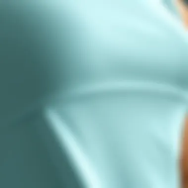 Breathable Fabric for Yoga Tops Close-up of breathable fabric for yoga tops