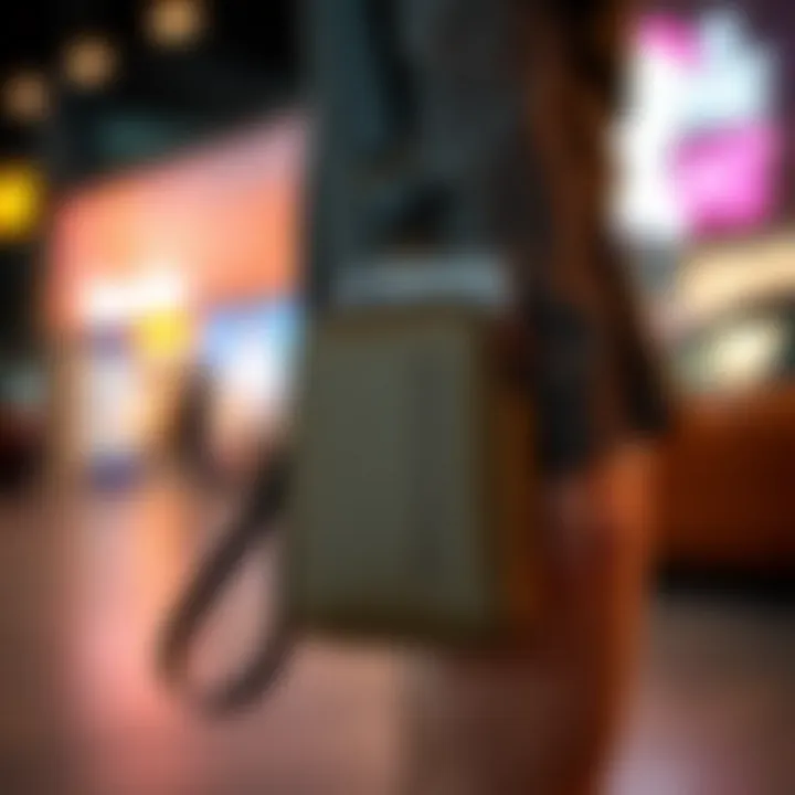 Sustainable design elements featured in a modern crossbody phone bag