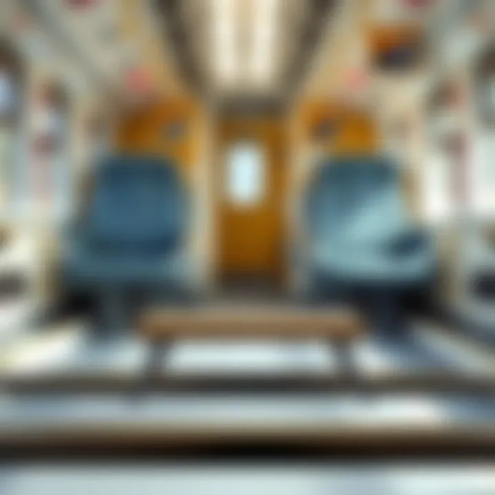 A compact foot rest designed for train travel