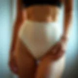 Elegant tummy support panties in a soft fabric