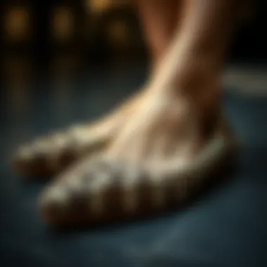 Sustainability in Woven Pointed Toe Flats Sustainable materials used in woven footwear